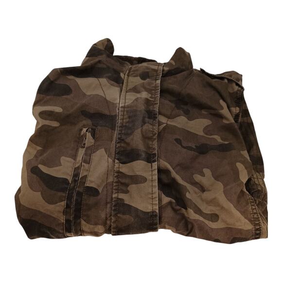 Love Tree Camo Jacket Women Medium Utilitarian Grunge Streetwear Tactical Rugged - Picture 1 of 9